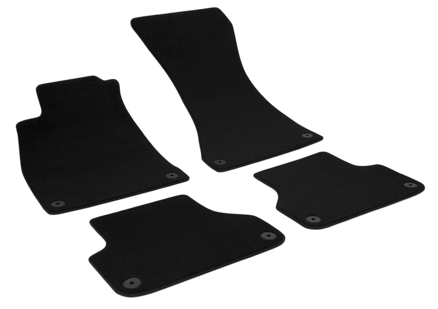 AZUGA Premium Velours Fußmatten passend für Audi A4/A4 Avant ab 11/2015 8W/B9 AZ14000099 von AZUGA