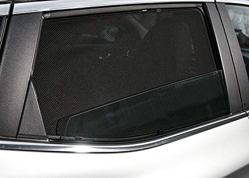 Fahrzeugspezifische Sonnenschutz Blenden passend für Audi A4 Avant (B8/8K) ab 4/2008-10/2015 2-teiliges Set AZ18000007 von AZUGA