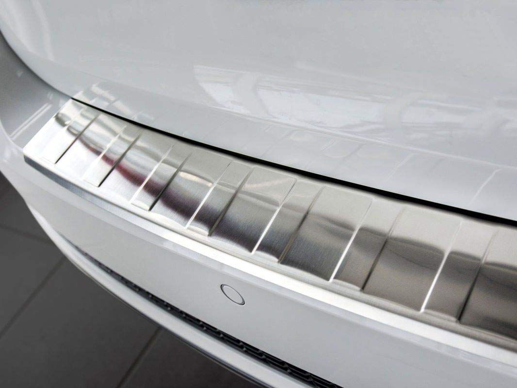 AZUGA Ladekantenschutz aus Edelstahl mit 3D Abkantung passend für Audi A4 Avant ab 11/2015 (B9/8W) AZ29000006 Stoßstangenschutz von AZUGA