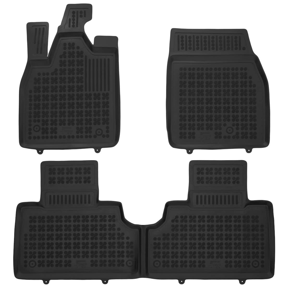 Hohe Gummi Fußmatten mit Rand passend für Ford Mustang Mach-E ab 2021 AZUGA AZ10300449 Hohe Gummi Fußmatten mit Rand passend für Ford Mustang Mach-E ab 2021 AZUGA AZ10300449 von AZUGA
