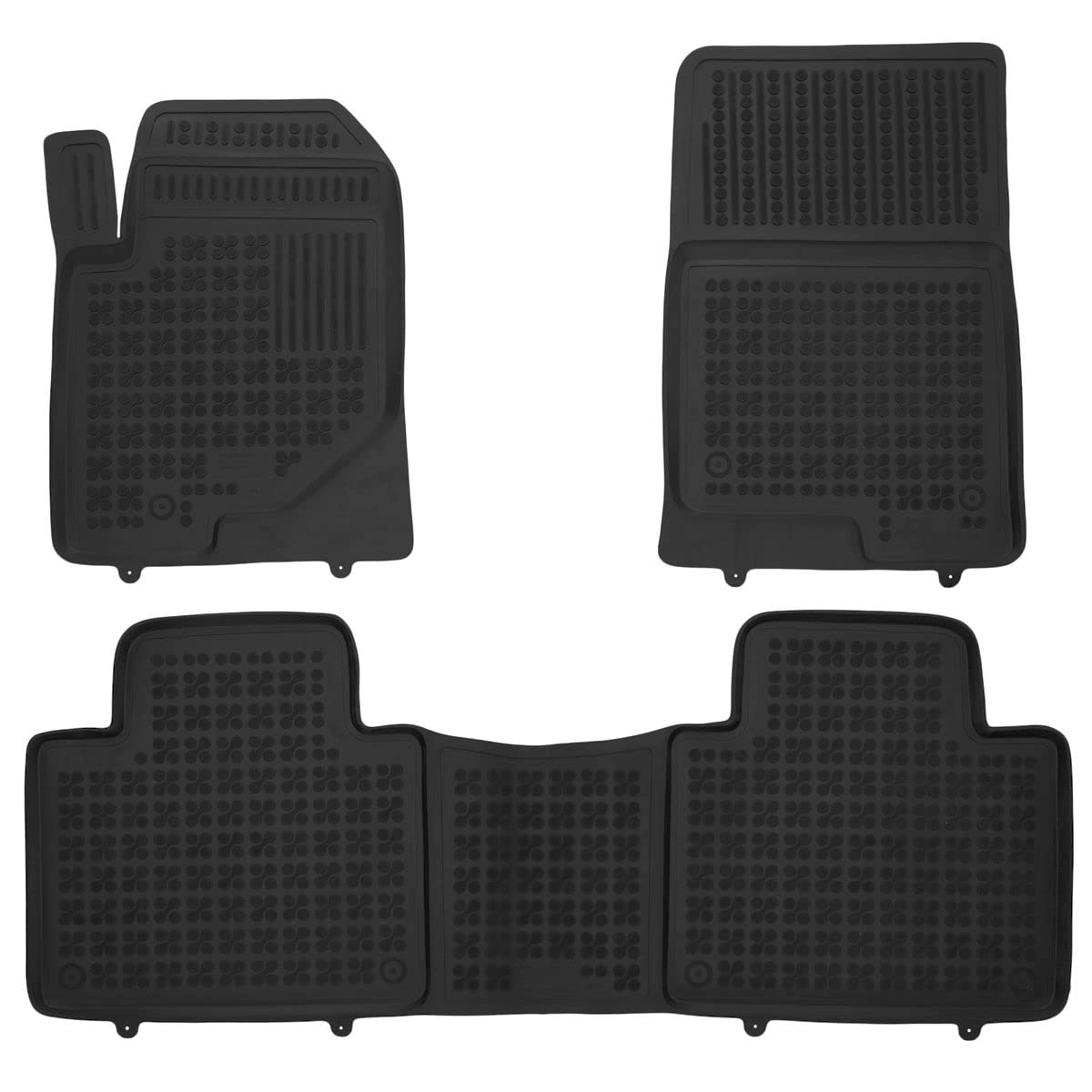 Hohe Gummi Fußmatten mit Rand passend für SsangYong Musso ab 2018 AZUGA AZ10300450 Hohe Gummi Fußmatten mit Rand passend für SsangYong Musso ab 2018 AZUGA AZ10300450 von AZUGA