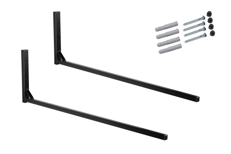 AZZAP Dachboxhalter 82cm mit Zubehör Dachboxträger Wandhalterung Dachboxenhalterung WSB von AZZAP
