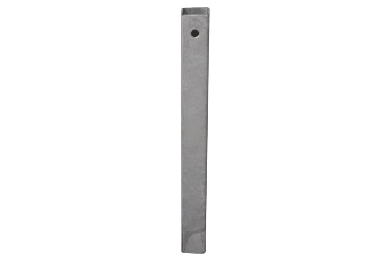AWD Verstellrohr aus verzinktem Stahl - Muffe 40x40x400 mm von Aanhangwagendirect