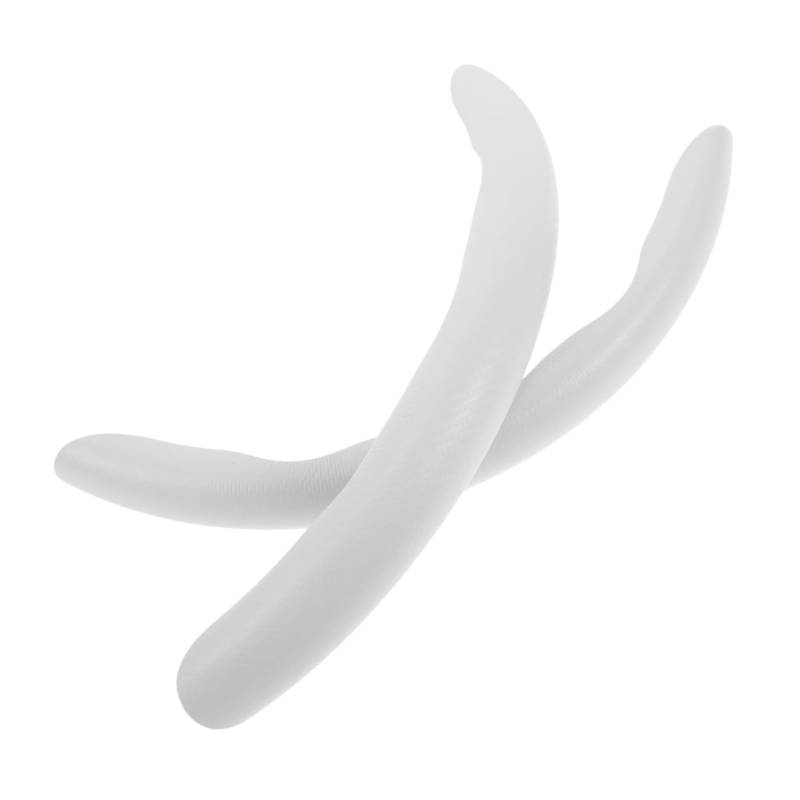 Abaodam 1 Paar Kohlefaserlenkradabdeckung Auto zubehör lenkradschutz Lenkradbezug Atmungsaktive Lenkradabdeckung Universal Lenkradabdeckung funda para Volante decarro Auto lenkrad PVC Weiß von Abaodam