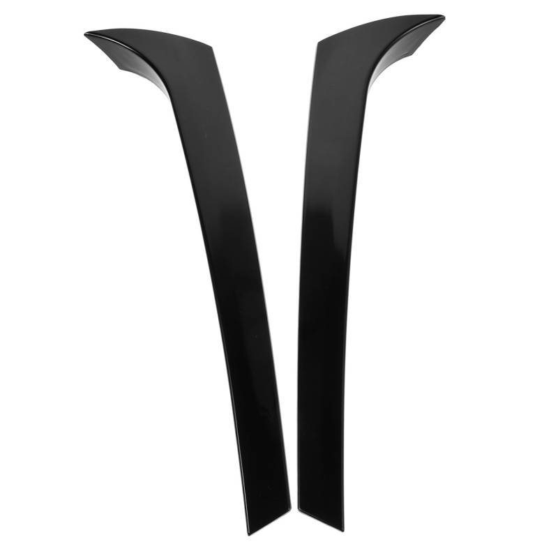 Abaodam 1 Paar Seitenspoiler Heckscheibenspoiler Universal Heckdiffusor Auto Heckscheibenabweiser Heckscheibenseitendeko Spoiler Cooles Autozubehör Automobilzulieferer Kunststoff Schwarz von Abaodam