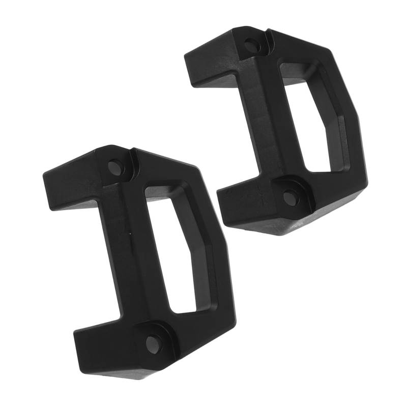 Abaodam 1 Satz Gepäckrock -Basis Gepäckträger Heckradstange Fahrradträgerkorb hinten rc Auto dachträger universeller Dachträger Dachträger-Montagesätze Plastik Schwarz von Abaodam