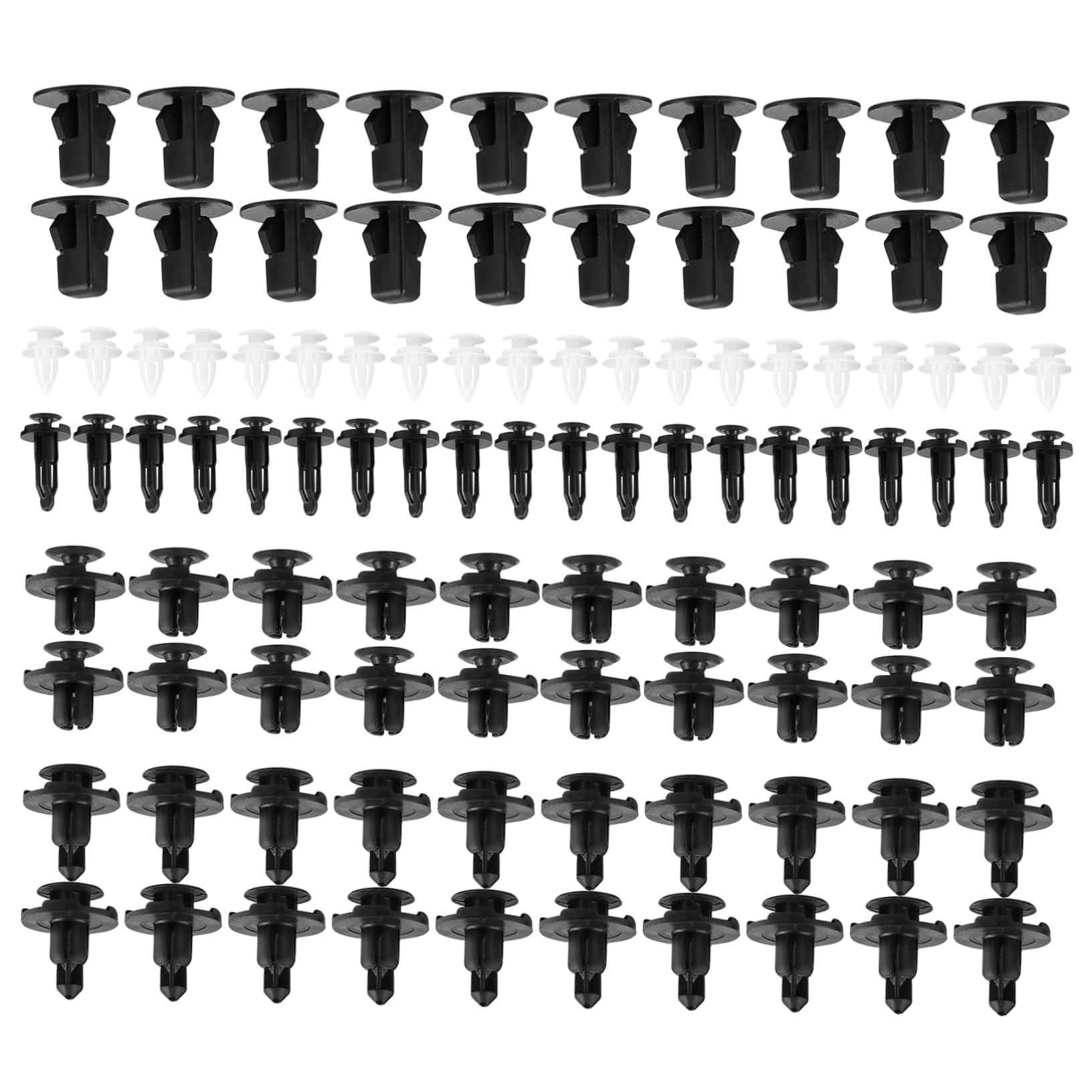 Abaodam 100Stücke Auto Nietclips Befestigungsclips für Motorabdeckungen und Karosserieteile Installieren Langlebig für Türverkleidungen Stoßstangen Abaodam 100Stücke Auto Nietclips Befestigungsclips für Motorabdeckungen und Karosserieteile Installieren Langlebig für Türverkleidungen Stoßstangen von Abaodam