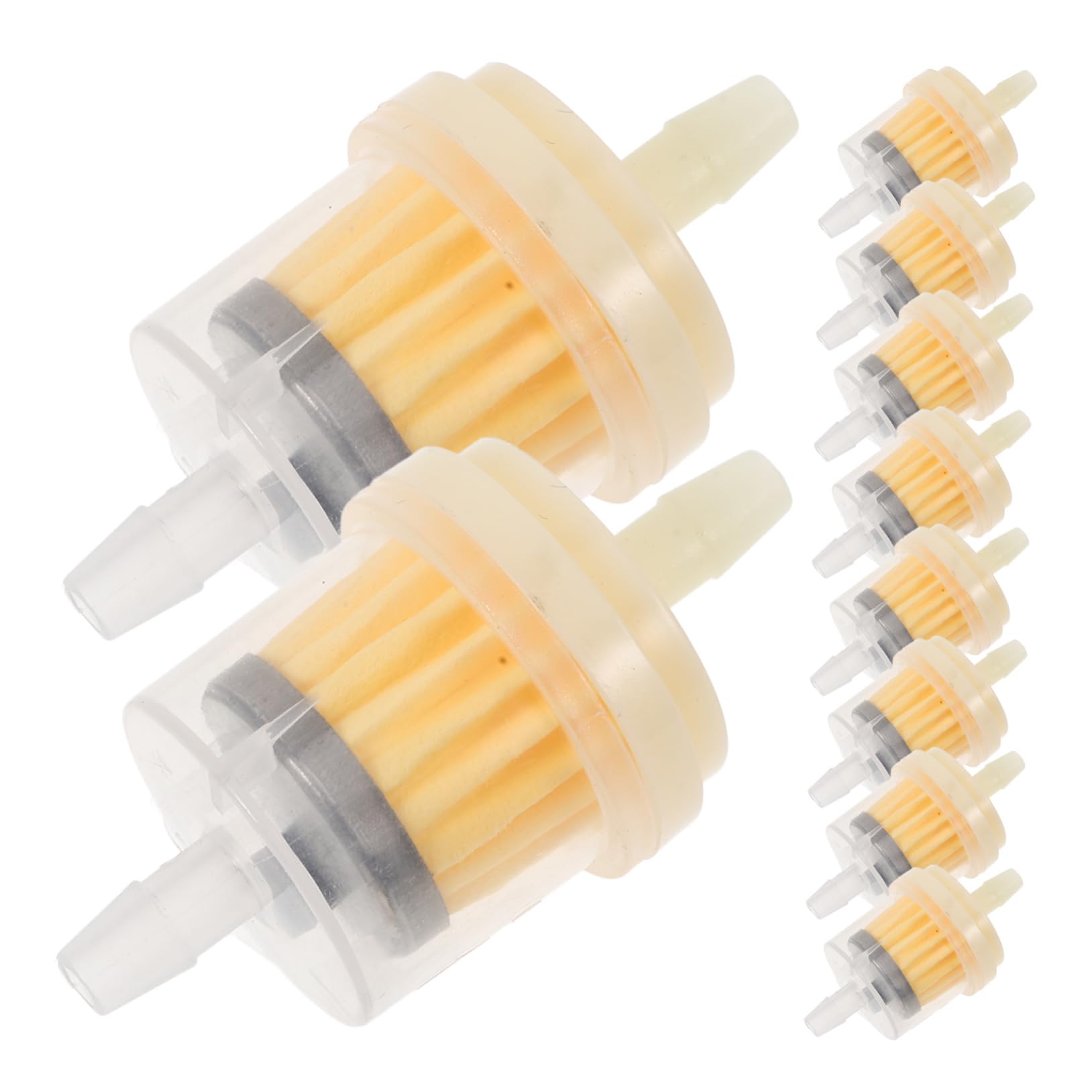 Abaodam 10Stücke Inline Kraftstofffilter für Go Kart und Atv Hochwertige Benzinfilter für Geländefahrzeuge Zuverlässige und Einfache Installation Abaodam 10Stücke Inline Kraftstofffilter für Go Kart und Atv Hochwertige Benzinfilter für Geländefahrzeuge Zuverlässige und Einfache Installation von Abaodam