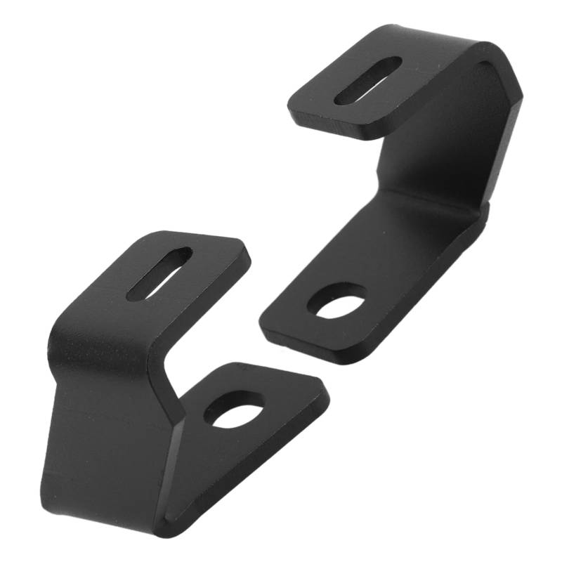 Abaodam 1Paar Hood Mount Licht Halterung für Verstellbare Auto Lichtleisten Halterung aus Ferro Material Einfache Installation ohne Einsetzbar von Abaodam