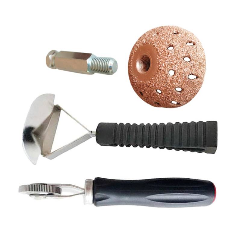 Abaodam 1Satz Reifenreparaturset Schleifkopf Teiliges Kit für Auto und Leichtes Robustes Zubehör für Schnelle Reifenreparaturen für Notfälle und Pannenhilfe von Abaodam