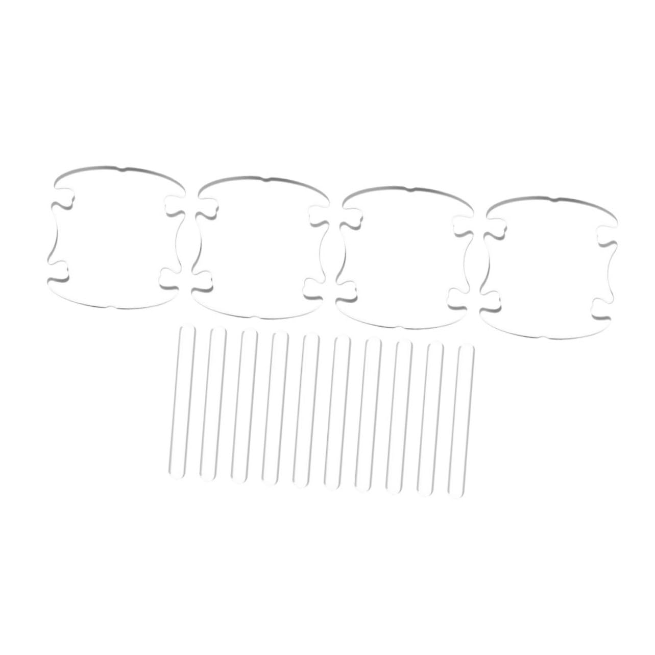Abaodam 1Satz Türgriff Schutzfolie Transparent Türgriff Aufkleber Kratzschutz Streifen aus Stabilem Einfache Montage Schützt Kratzern Lackschäden Abaodam 1Satz Türgriff Schutzfolie Transparent Türgriff Aufkleber Kratzschutz Streifen aus Stabilem Einfache Montage Schützt Kratzern Lackschäden von Abaodam