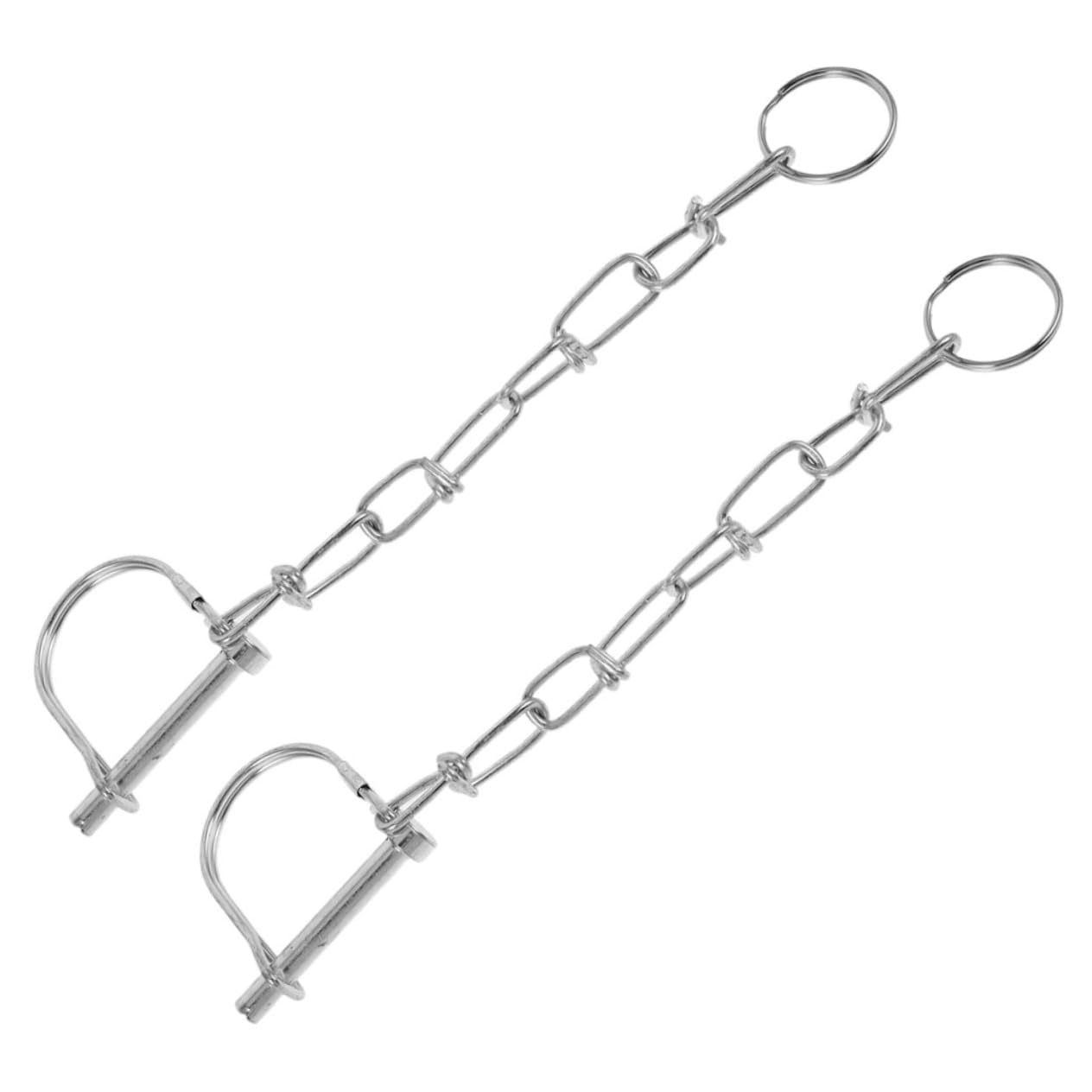 Abaodam 2 Stück Anhänger Stecker Anhängerkupplung Zubehör Sicherheitskupplungsstift Kupplungsstift-Clip Anhängernadel Anhängerverriegelungsstift Anhänger Sicherheitsnadel Stahl Silber Abaodam 2 Stück Anhänger Stecker Anhängerkupplung Zubehör Sicherheitskupplungsstift Kupplungsstift-Clip Anhängernadel Anhängerverriegelungsstift Anhänger Sicherheitsnadel Stahl Silber von Abaodam