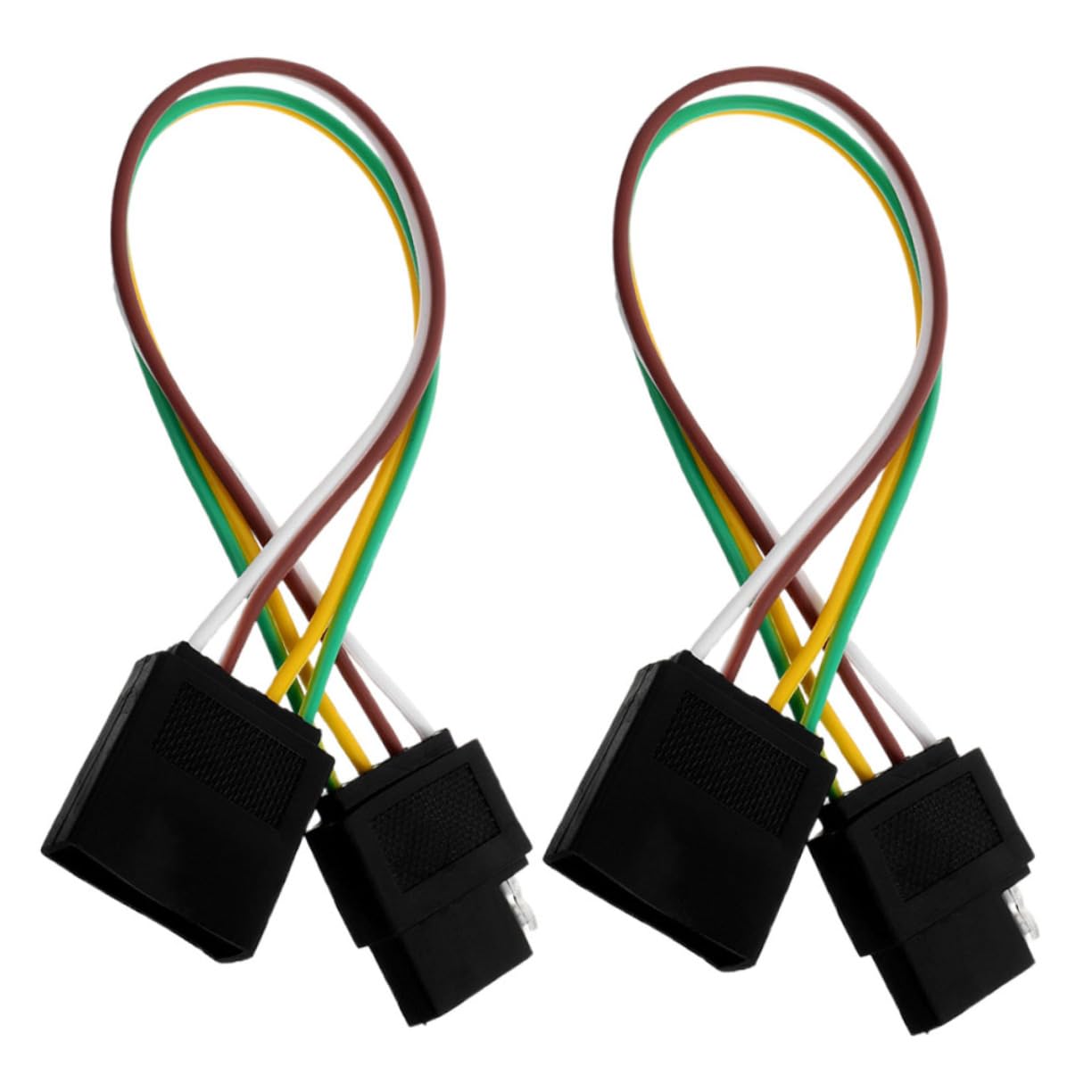 Abaodam 2 Stück Anhängerlinie Anhängeranschluss Stecker Für Anhängerbeleuchtung, Weiblich Anhänger-kabelbaum-Adapter Beiliegendes Anhängerzubehör Anhängerkit Winden-verkabelungssatz Metall Abaodam 2 Stück Anhängerlinie Anhängeranschluss Stecker Für Anhängerbeleuchtung, Weiblich Anhänger-kabelbaum-Adapter Beiliegendes Anhängerzubehör Anhängerkit Winden-verkabelungssatz Metall von Abaodam