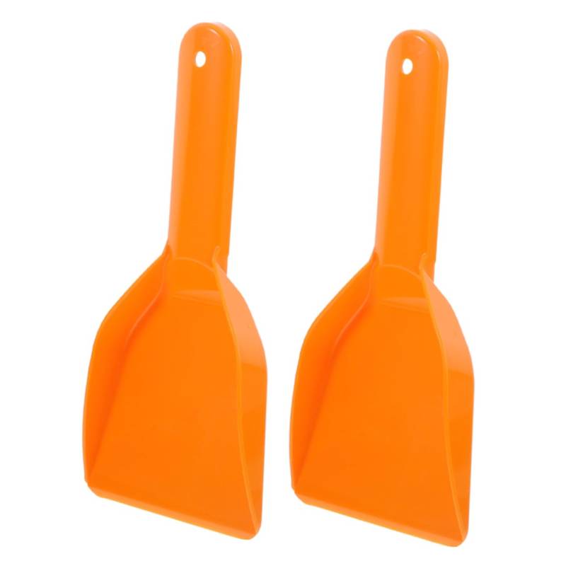 Abaodam 2 Stück Auftau-spatel Vielseitiger Frostspaten Schaufel Zum Entfernen Von Gefrierschaber Aus Kunststoff Bürgersteig Eiskratzer Werkzeug Zum Entfernen Von Orange Pp von Abaodam