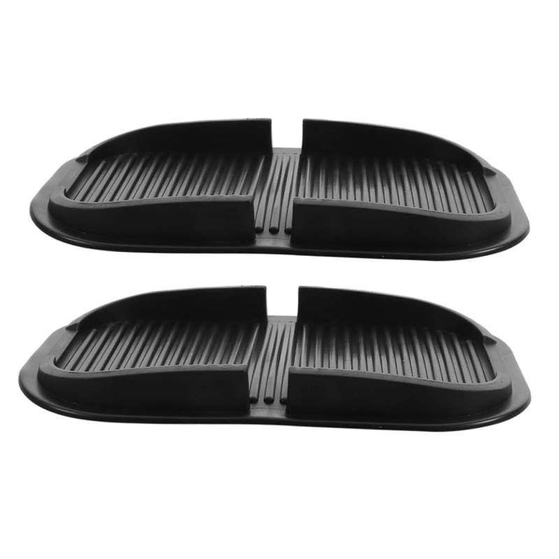 Abaodam 2 Stück Auto Anti-rutsch-Matte rutschfeste Schaltmatte rutschfeste Matte Für Das Armaturenbrett Im Auto Auto-armaturenbrett-Organizer Handy-pad Black Kieselgel von Abaodam