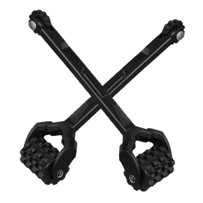 Abaodam 2 Stück Schallisolierte Rollen Werkzeug Motorrad-hinterradbremse Schalldämpfende Rolle Gua-sha-Pinsel Körperrolle Tiefer Geweberoller Roller- Fußmassagerolle Black STK von Abaodam