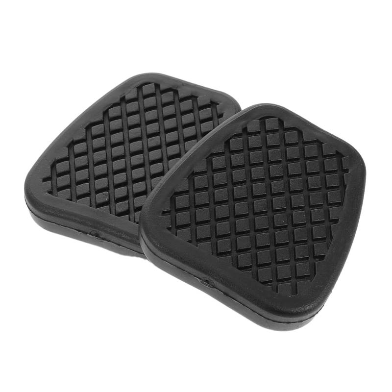Abaodam 2 Stücke Gummi Bremspedal Pad Auto Pedal Abdeckungen Auto Fuß Matten Bremspedal Abdeckung Ersatz Schwarz von Abaodam