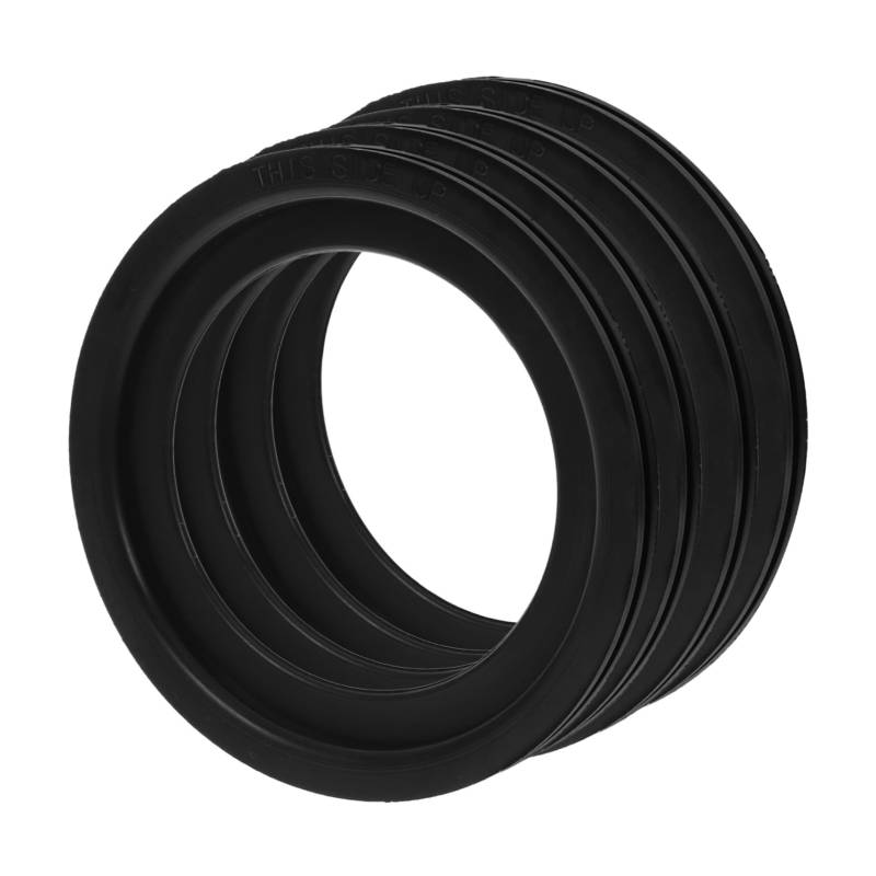 Abaodam 4Stücke Ersatz Toilettenringe Toilettendichtringe für Effizienten Wasserfluss Passend für Toiletten Langlebige und Einfache Installation Toilettenzubehör von Abaodam