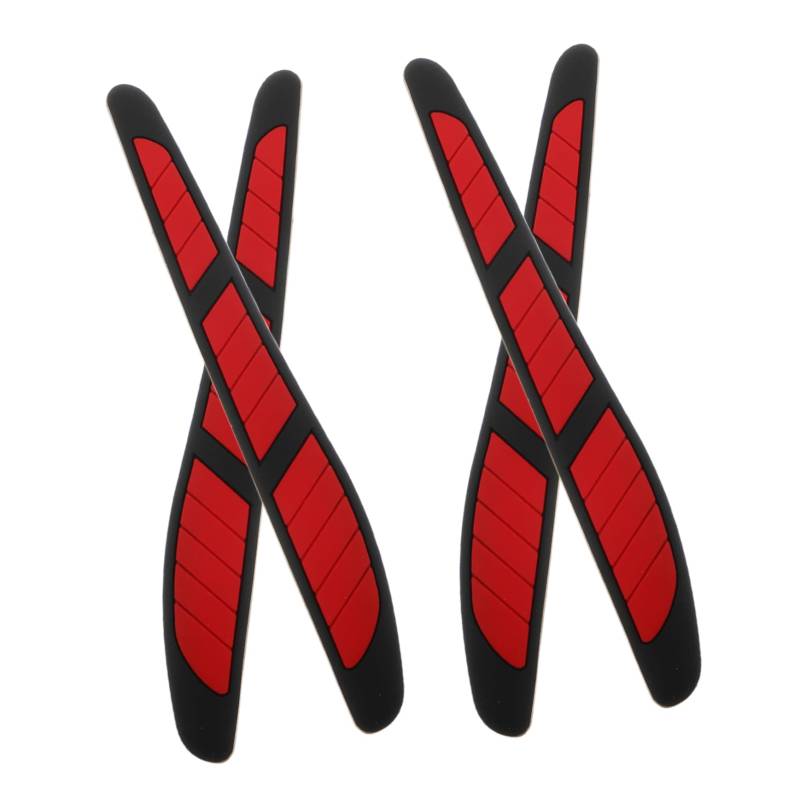 Abaodam 4pcs Automobiltürschutzwächter Anti-Kratzer-PVC-Streifen Für Autotüren Stoßfängerschutzauto-türkante-wachkanäle Anti-kollisions-Streifen Für Autokörper von Abaodam