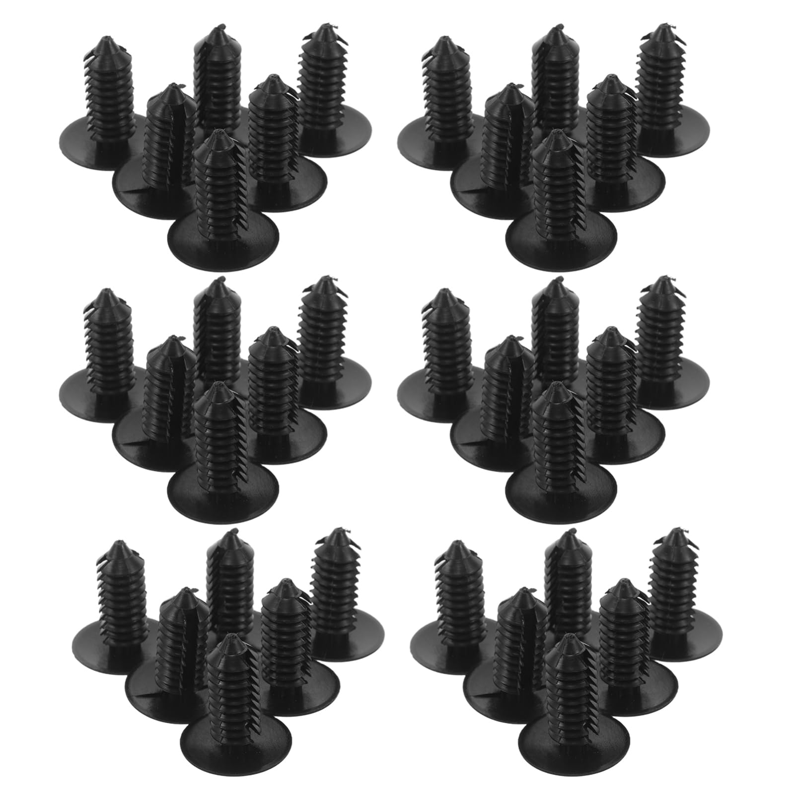 Abaodam 50 Stück Kunststoff-Schnalle Für Autos Auto-stoßstangenclips Halteklammern Aus Nylon Kfz-befestigungsclips Nylon-dachklammern Auto-nietenhalteklammern Schwarz Plastik Abaodam 50 Stück Kunststoff-Schnalle Für Autos Auto-stoßstangenclips Halteklammern Aus Nylon Kfz-befestigungsclips Nylon-dachklammern Auto-nietenhalteklammern Schwarz Plastik von Abaodam