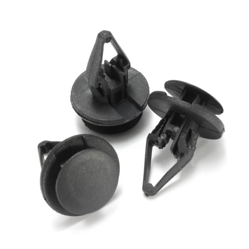 Abaodam 50Stücke Auto Push Pins Hochwertige Befestigungselemente aus Robustem Nylon für Türverkleidungen Stoßstangen und Innenraum für Schnelle Montage und Demontage von Abaodam
