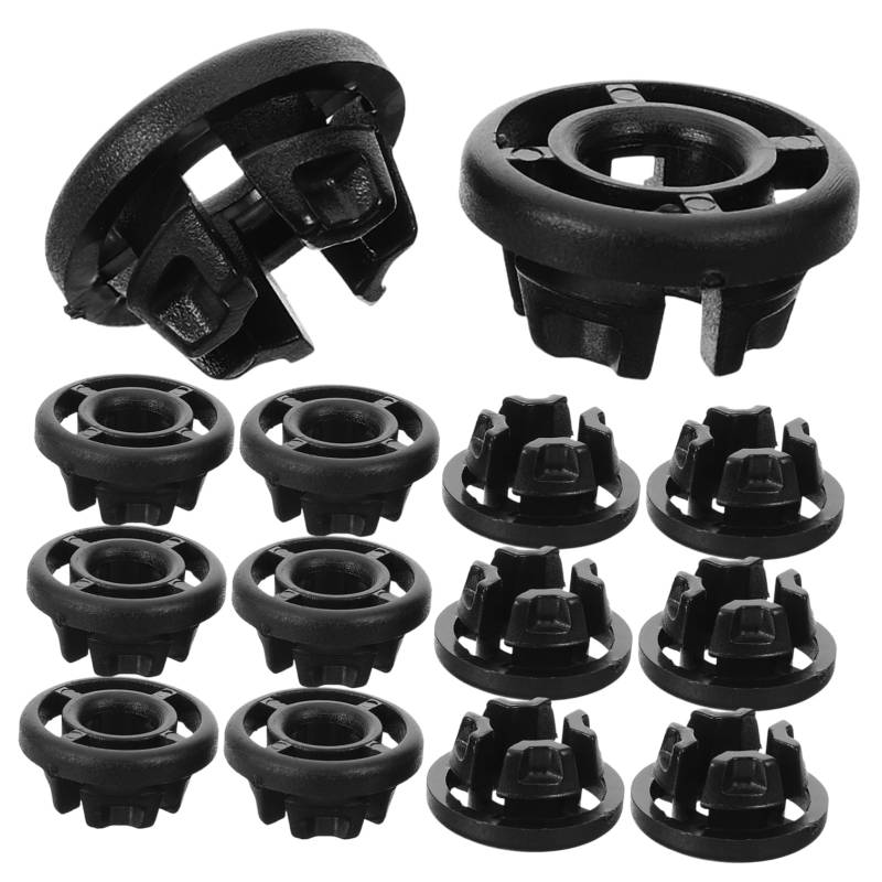 Abaodam 50Stücke Hood Prop Rod Base Clips for Vehicles Durable Engine Cover Grommets for Secure Motor Hood Support and Easy Installation von Abaodam