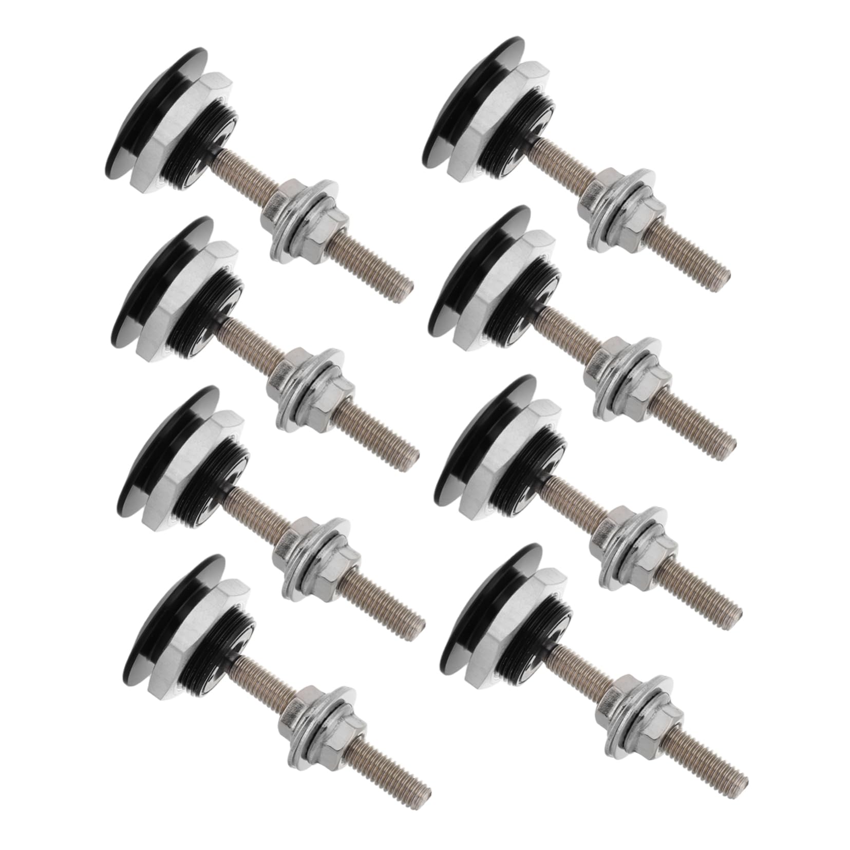 Abaodam 8 Stück Mini-Cover-Schloss Haubenschnellverschluss Hood Latch Assembly Lock Kit Sperrenhaubenstift Haubenbefestigungsmechanismus Schnellspannschraube Aluminiumlegierung Schwarz Abaodam 8 Stück Mini-Cover-Schloss Haubenschnellverschluss Hood Latch Assembly Lock Kit Sperrenhaubenstift Haubenbefestigungsmechanismus Schnellspannschraube Aluminiumlegierung Schwarz von Abaodam