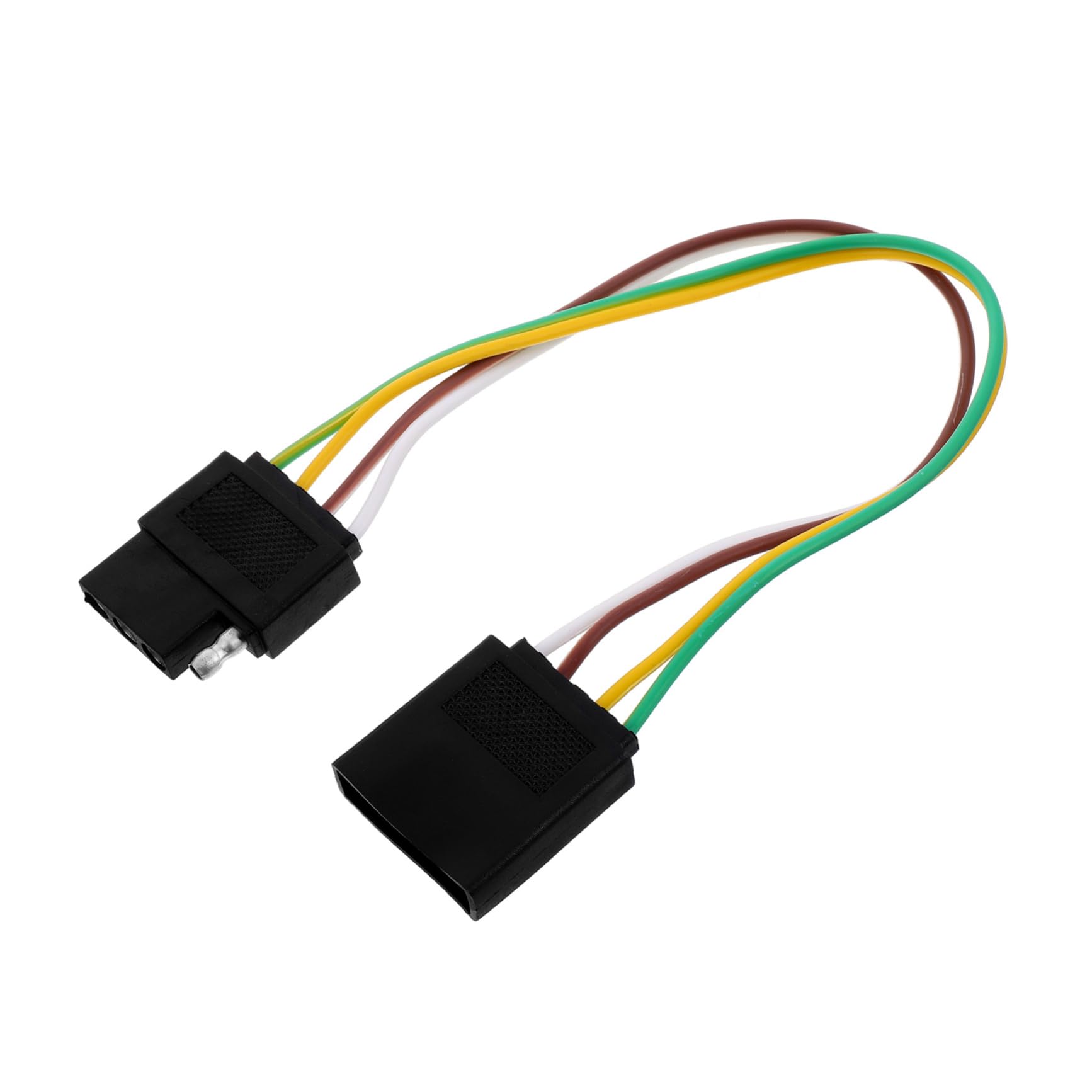 Abaodam Anhängerlinie Austausch des Anhängerkabelbaums Adapter Für Anhängerbeleuchtung Kabelbaumstecker Anhängerkabelversorgung Anhänger Lichtkabel Anhängeradapter Schwarz Gummi von Abaodam