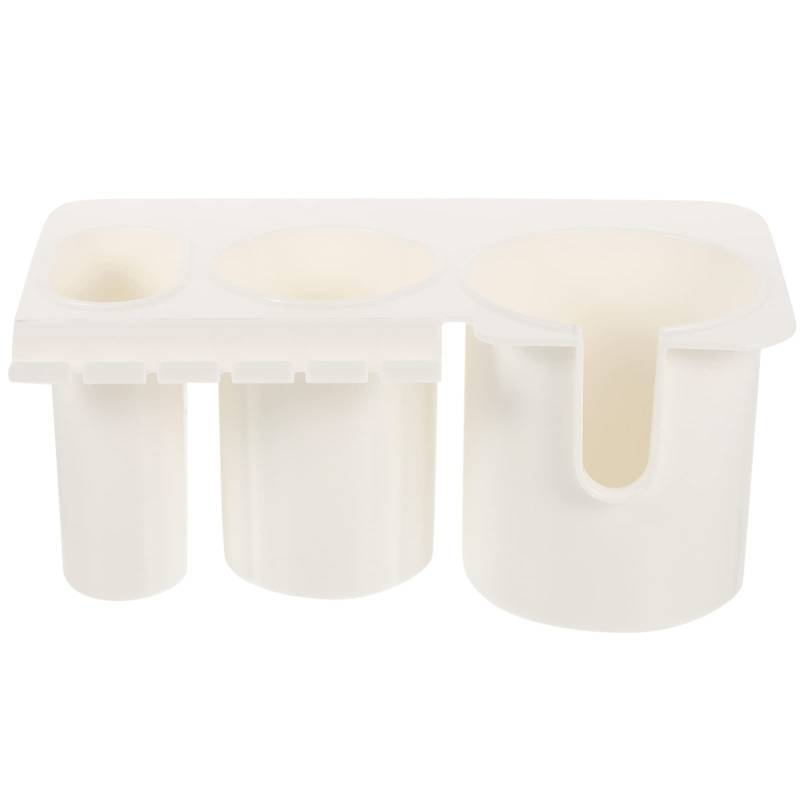 Abaodam Schreibtisch Cup Halter Multifunktionaler Getränkehalter für Büro und Zuhause für Becher Stifte und Fernbedienungen Platzsparend Bedienen von Abaodam