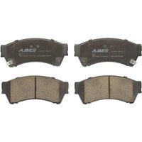 Bremsbelagsatz ABE C13062ABE, Vorne von Abe