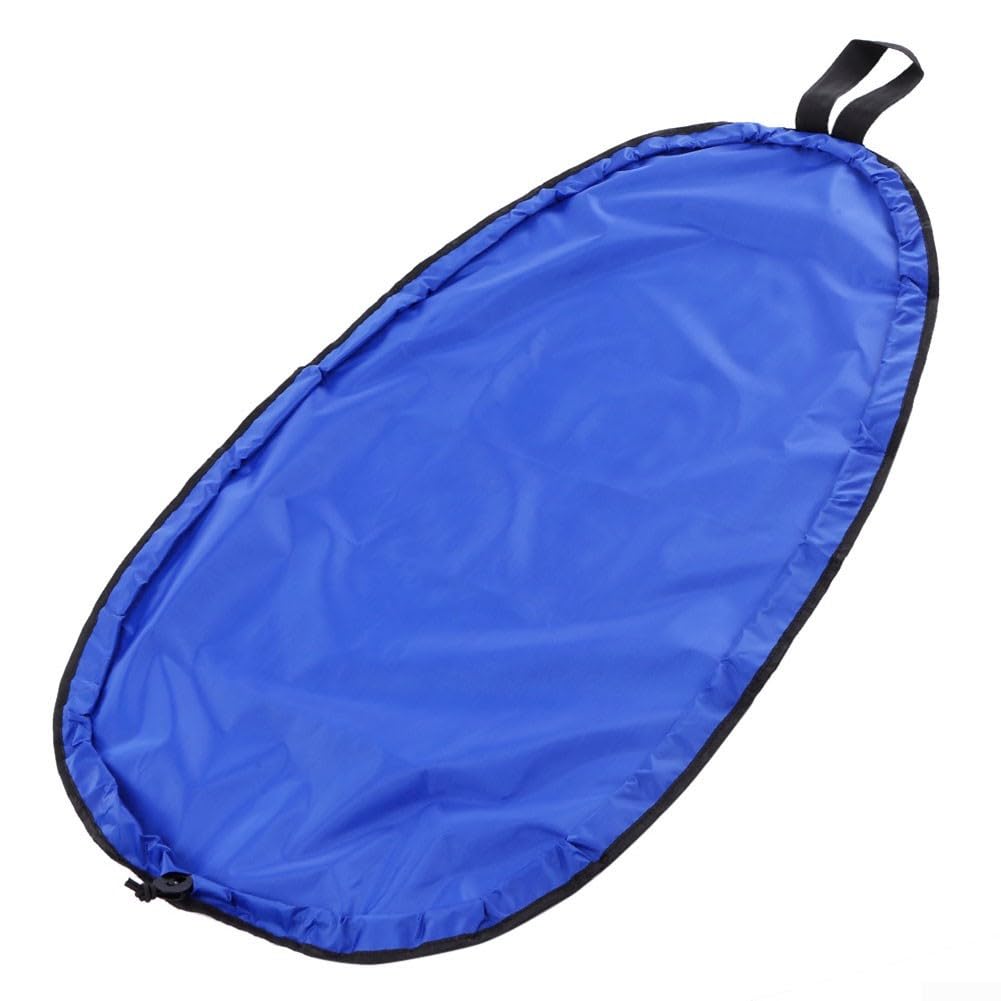 Abdeckung für Kajak, Kanu, 300D-Oxford-Gewebe, wasserdicht, Sonnenschutz, UV-Schutz, staubdicht, Lukenabdeckung für Angelboote, Kanu (S) von Ableholy