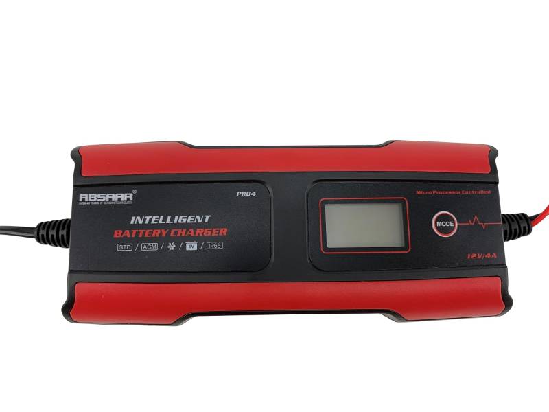 Absaar Smart Kabel PRO 4.0 Lithium 4A 6/12V, Red von Absaar