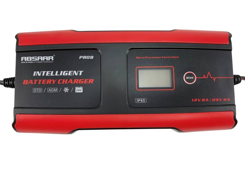 Absaar Smart Kabel PRO 8.0 8A 12/24V, Rot von Absaar