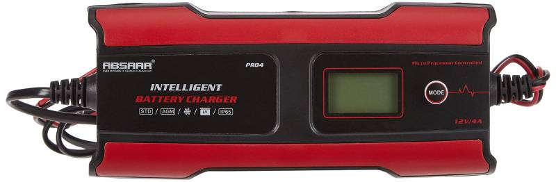 Absaar 062078 Pro Batterieladegerät, 6/12 V von Absaar