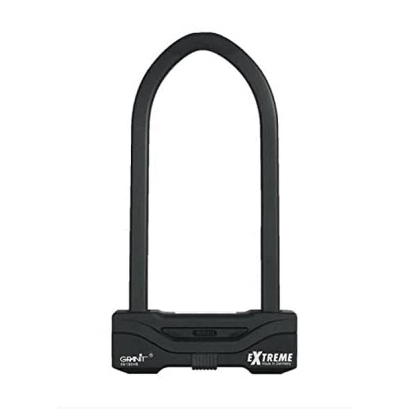 ABUS Bügelschloss Granit Extreme 59 – Motorrad- & Fahrradschloss mit XPlus Zylinder – höchstes ABUS-Sicherheitslevel 20 – Bügelhöhe 245 mm von ABUS