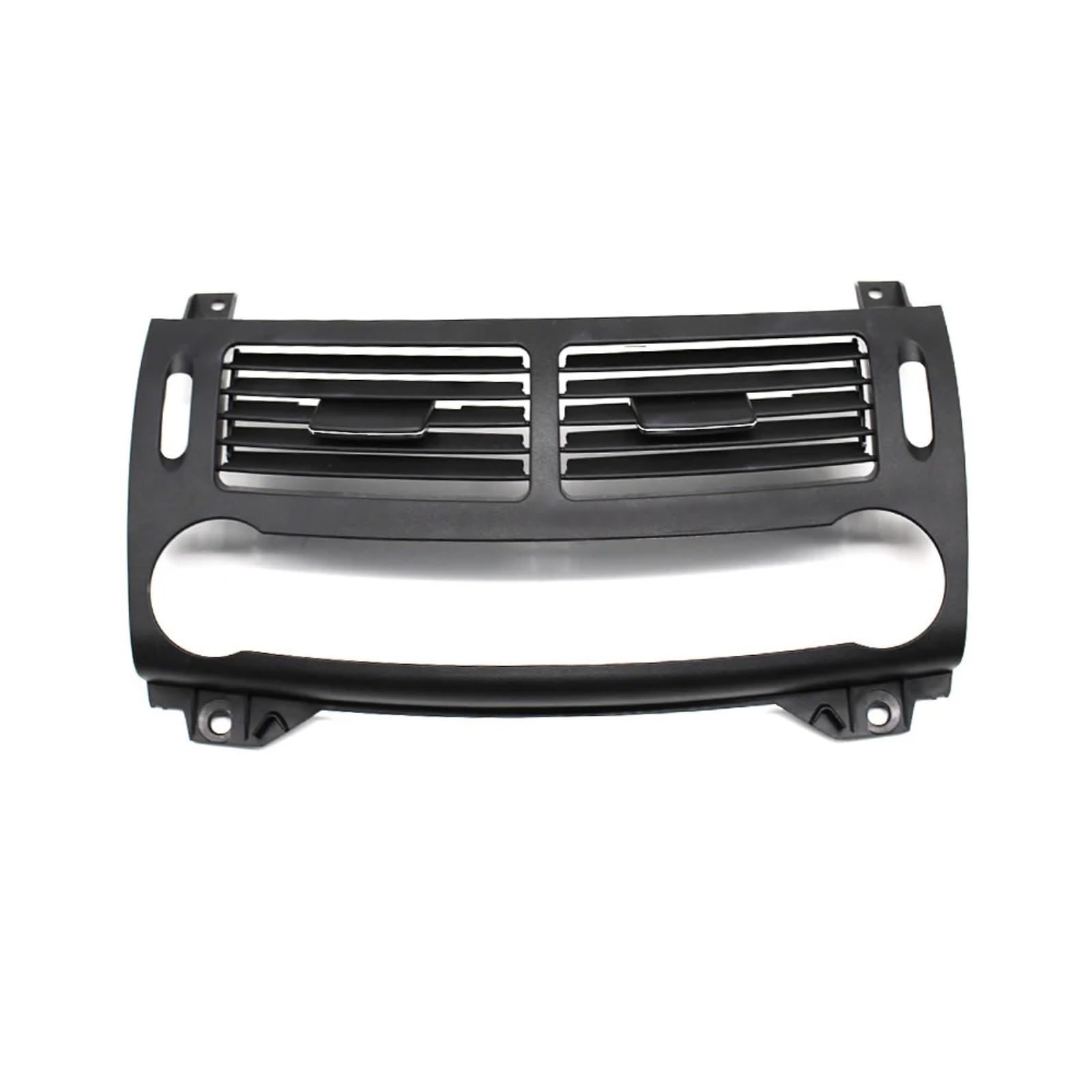 AcarKing Auto Lüftungsgitter Luftgitter Kompatibel Mit Benz E Class Für W211 E200 E230 E260 E280 E300 2003–2008. Front-Armaturenbrett Klimaanlage Lüftungsgitter Abdeckung(Black,Central) von AcarKing