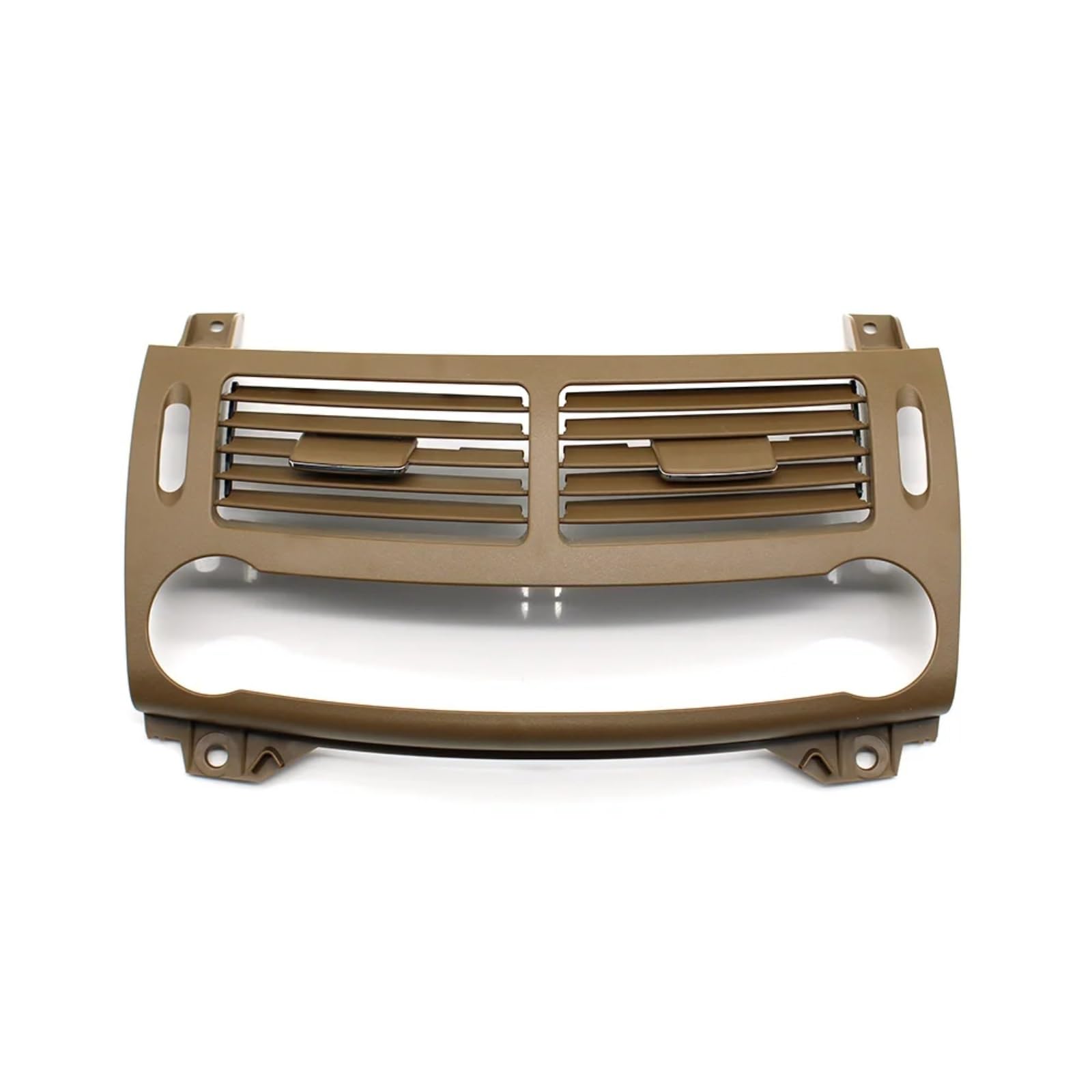 AcarKing Auto Lüftungsgitter Luftgitter Kompatibel Mit Benz E Class Für W211 E200 E230 E260 E280 E300 2003–2008. Front-Armaturenbrett Klimaanlage Lüftungsgitter Abdeckung(Brown,Central) von AcarKing
