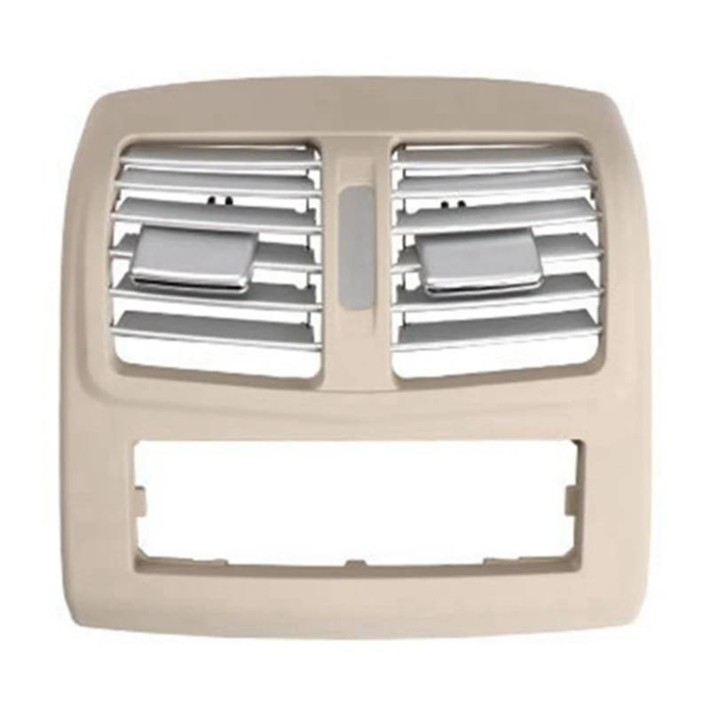 AcarKing Auto Lüftungsgitter Luftgitter Kompatibel Mit Benz E Class Für W212 2009 2010 2011 2012 2013 2014 Auto-Rückkonsole Luftauslass-Panel Gitterabdeckung Luftauslass-Panel 2128300454(Beige) von AcarKing