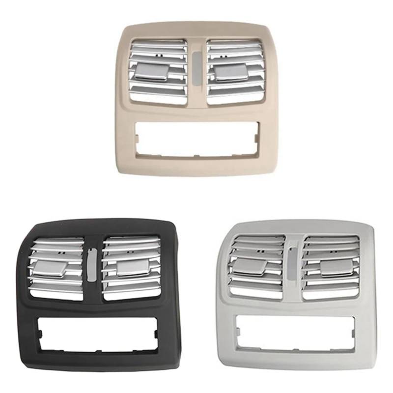AcarKing Auto Lüftungsgitter Luftgitter Kompatibel Mit Benz E Class Für W212 2009 2010 2011 2012 2013 2014 Auto-Rückkonsole Luftauslass-Panel Gitterabdeckung Luftauslass-Panel 2128300454(Black) von AcarKing
