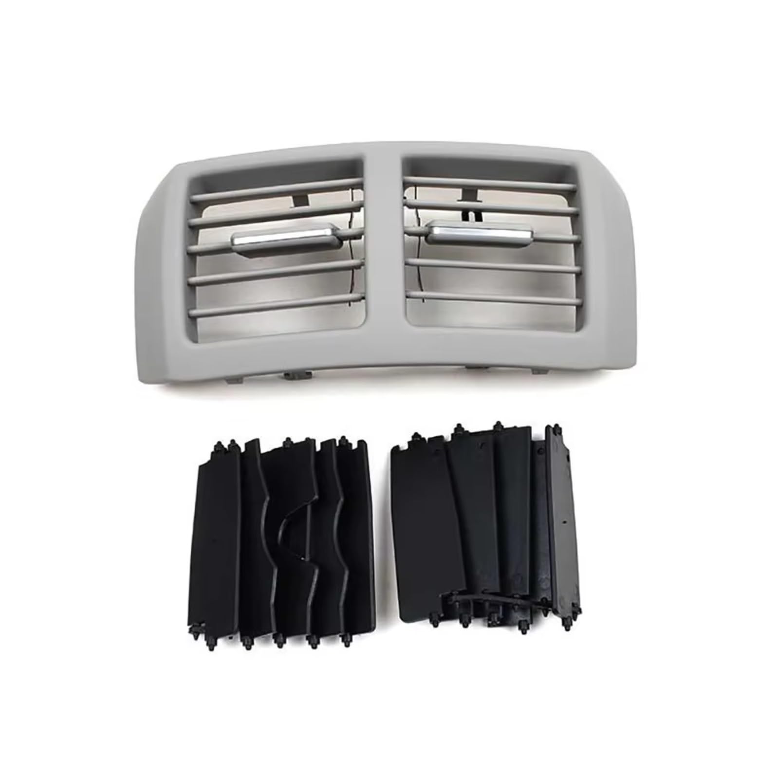 AcarKing Auto Lüftungsgitter Luftgitter Kompatibel Mit Benz Für W251 R300 R320 R350 R400 R500 2009 2010–2018 Verchromtes Lüftungsgitter Für Klimaanlage AC-Windauslass-Panel-Abdeckung(Gray,Rear) von AcarKing