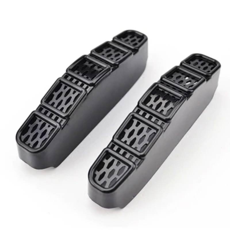 AcarKing Auto Lüftungsgitter Luftgitter Kompatibel Mit Jeep Für Compass 2017 2018 2019 2021 Sitze AC Heat Floor Air Conditioner Duct Vent Outlet Grille Cover Zubehör Trim von AcarKing