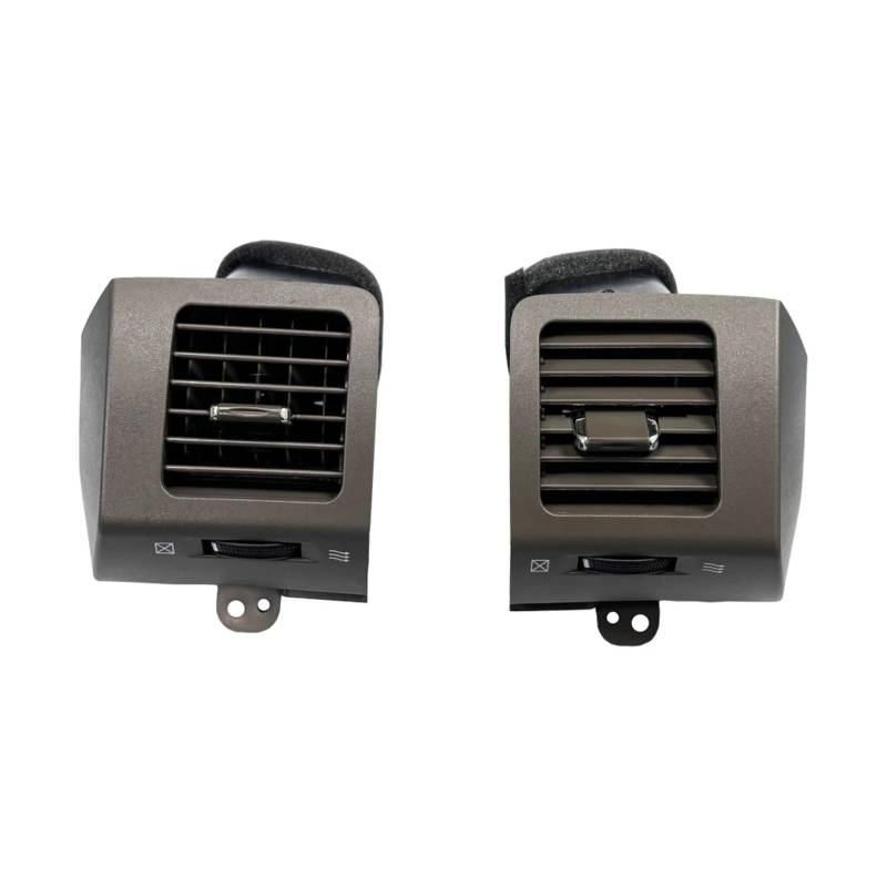 AcarKing Auto Lüftungsgitter Luftgitter Kompatibel Mit Lexus Für GX470 2003 2004 2005 2006 2007 2008 2009 Armaturenbrett Links Rechts Entlüftungsauslass Klimaanlagengitter Schwarz Braun(Brown) von AcarKing