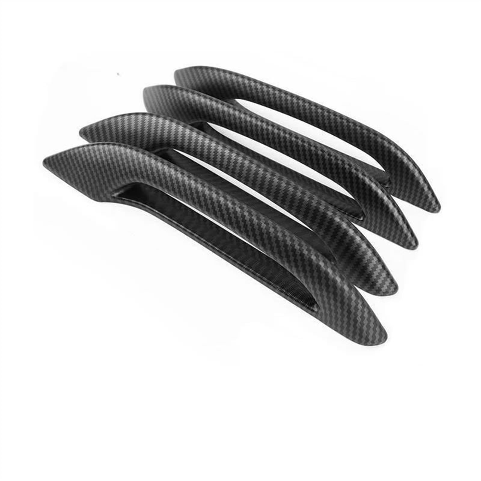 AcarKing Autotürgriffabdeckung Kompatibel mit Tesla für Model 3 für Modell Y 2021 2022 2023. Kleben von Autotürgriff-Schutzabdeckung, Frostschutz-Modifikationszubehör(Matt Carbon Braze Pattern) von AcarKing