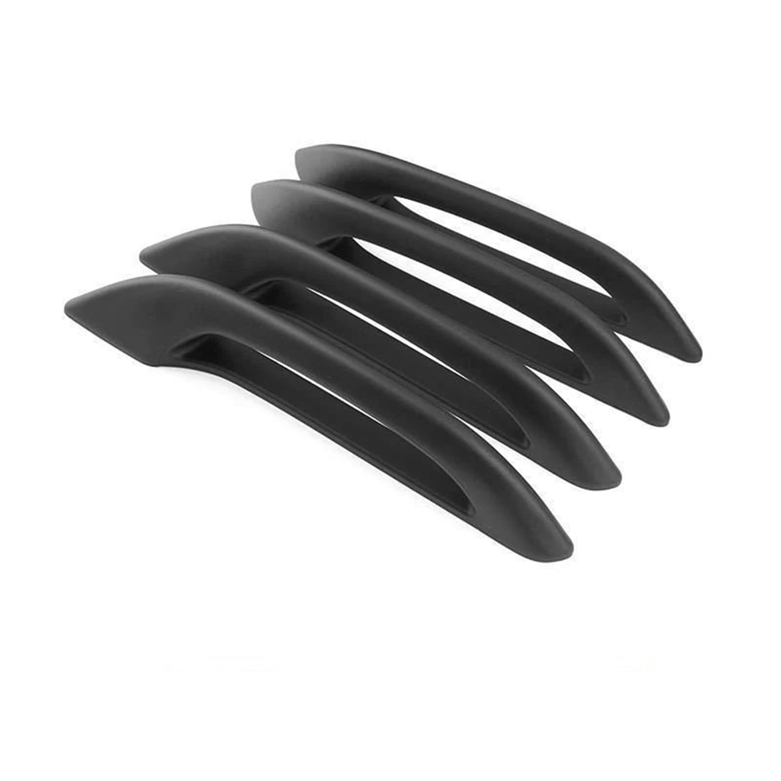 AcarKing Autotürgriffabdeckung Kompatibel mit Tesla für Model 3 für Modell Y 2021 2022 2023. Kleben von Autotürgriff-Schutzabdeckung, Frostschutz-Modifikationszubehör(Matte Black) von AcarKing