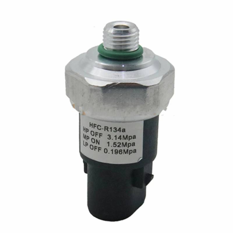 AcarKing Drucksensor Klimaanlage Kompatibel Mit Mazda Für 2 3 5 6 Für CX-7 1.8 2.0 2.3 3.0 OEM: B01A61503 Klimaanlagen-Drucksensor A/C-Klimaanlagen-Drucksensor A/C Drucksensor Schalter von AcarKing