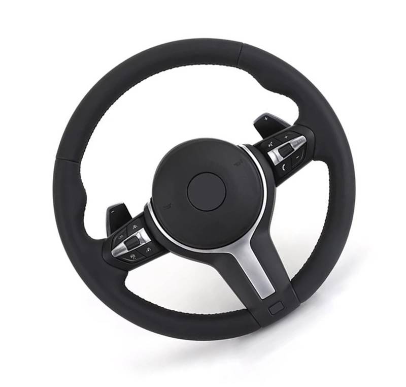 AcarKing Kompatibel Mit 7er-Reihe Für F01 F02 2008 2009 2010 2011 2012 F03 2009 2010 2011 2012 6er-Reihe Für F06 F12 F13 Auto-Lenkradbaugruppe Lenkrad Auto(Wide Paddle) von AcarKing