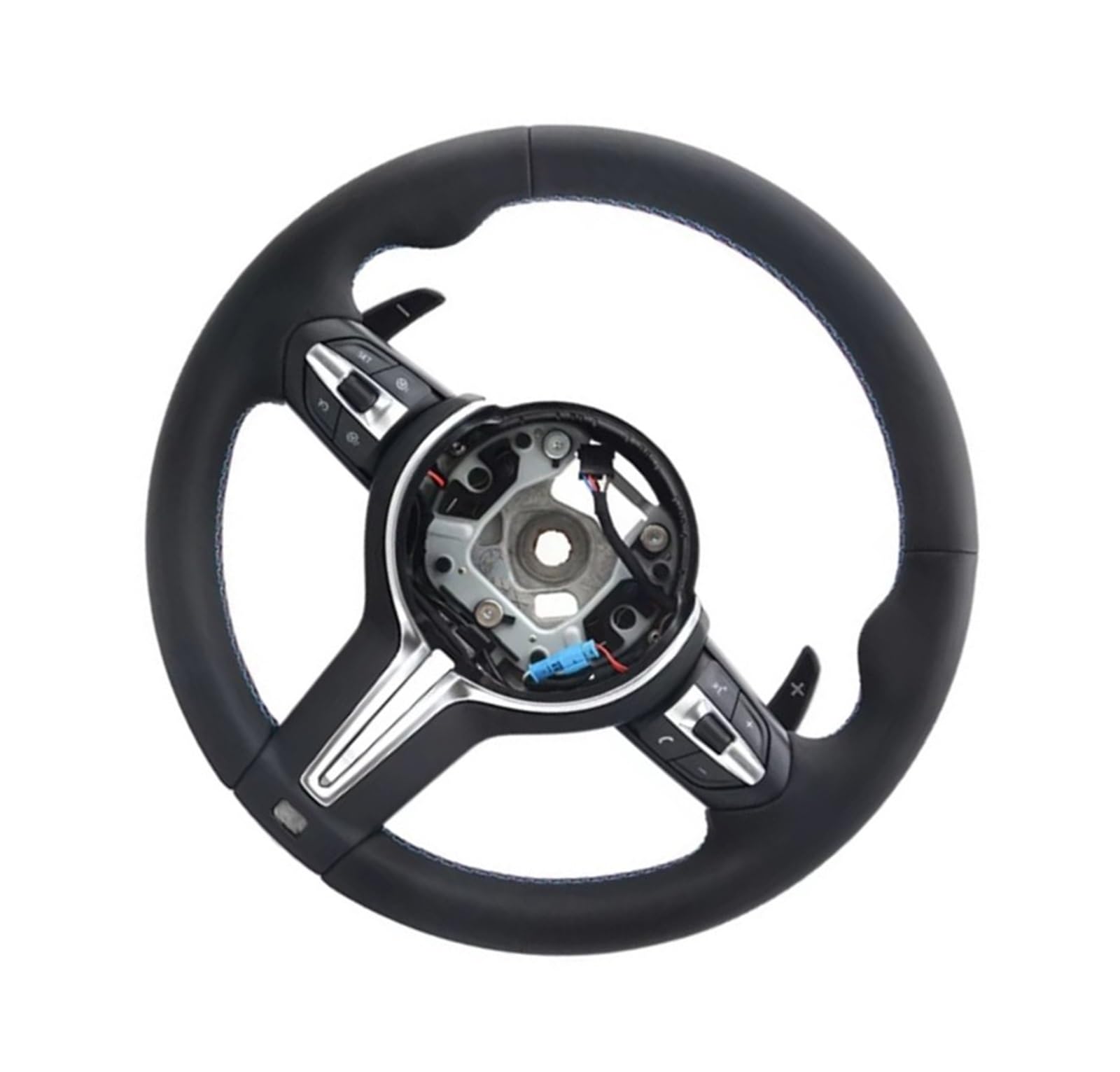 AcarKing Kompatibel Mit 7er-Reihe Für F01 F02 F03 2009 2010 2011 2012 2013 2014 2015 Für F10 F11 F18 F07 F06 F12 F13 Lenkrad-Autoteile Lenkrad Auto(Style 2) von AcarKing
