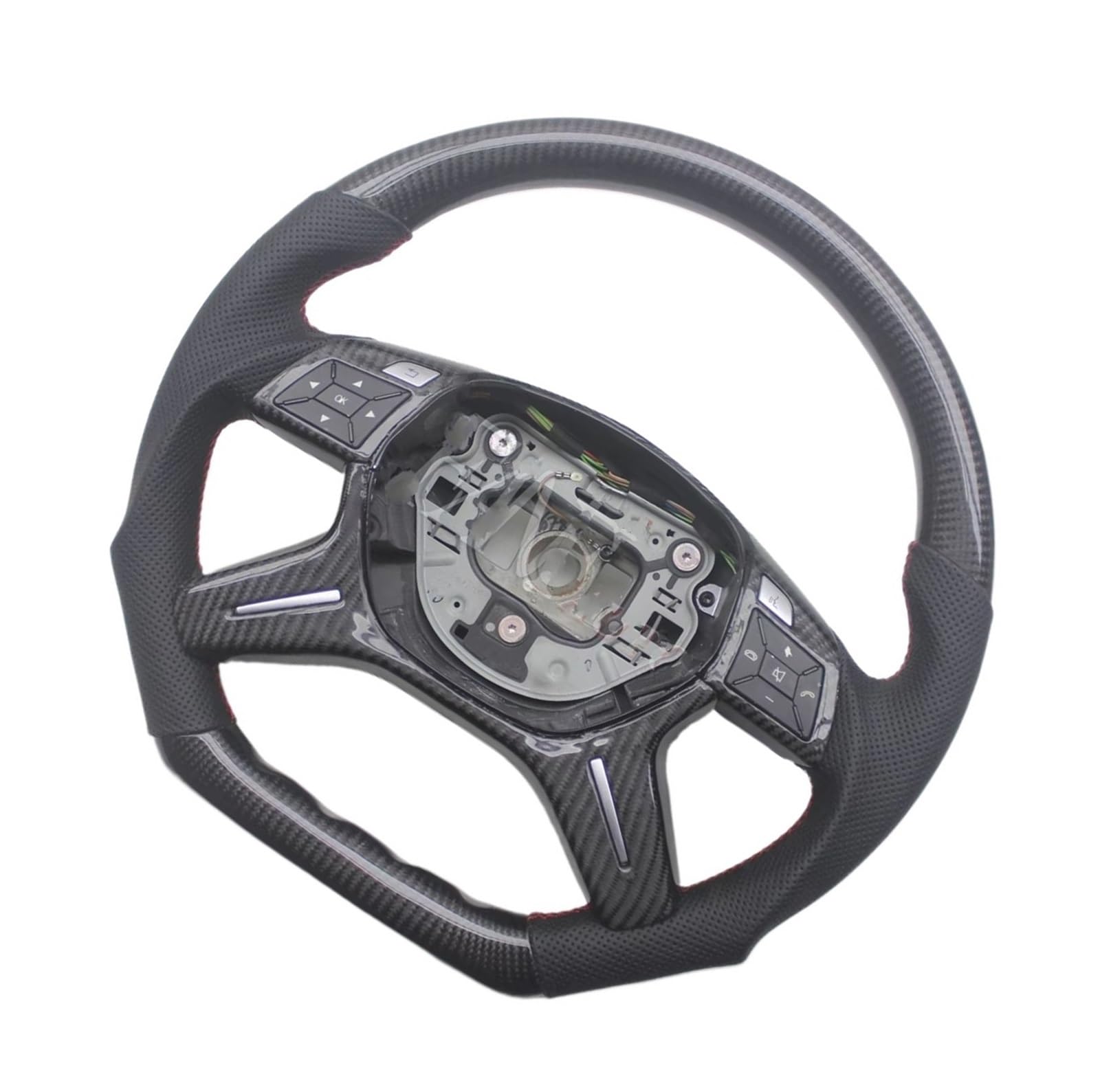 AcarKing Kompatibel Mit Benz Für W204 W166 W212 W246, Kohlefaser-Auto-Sportlenkräder, Innenraum-Ersatz-Autoteile Lenkrad Auto AcarKing Kompatibel Mit Benz Für W204 W166 W212 W246, Kohlefaser-Auto-Sportlenkräder, Innenraum-Ersatz-Autoteile Lenkrad Auto von AcarKing
