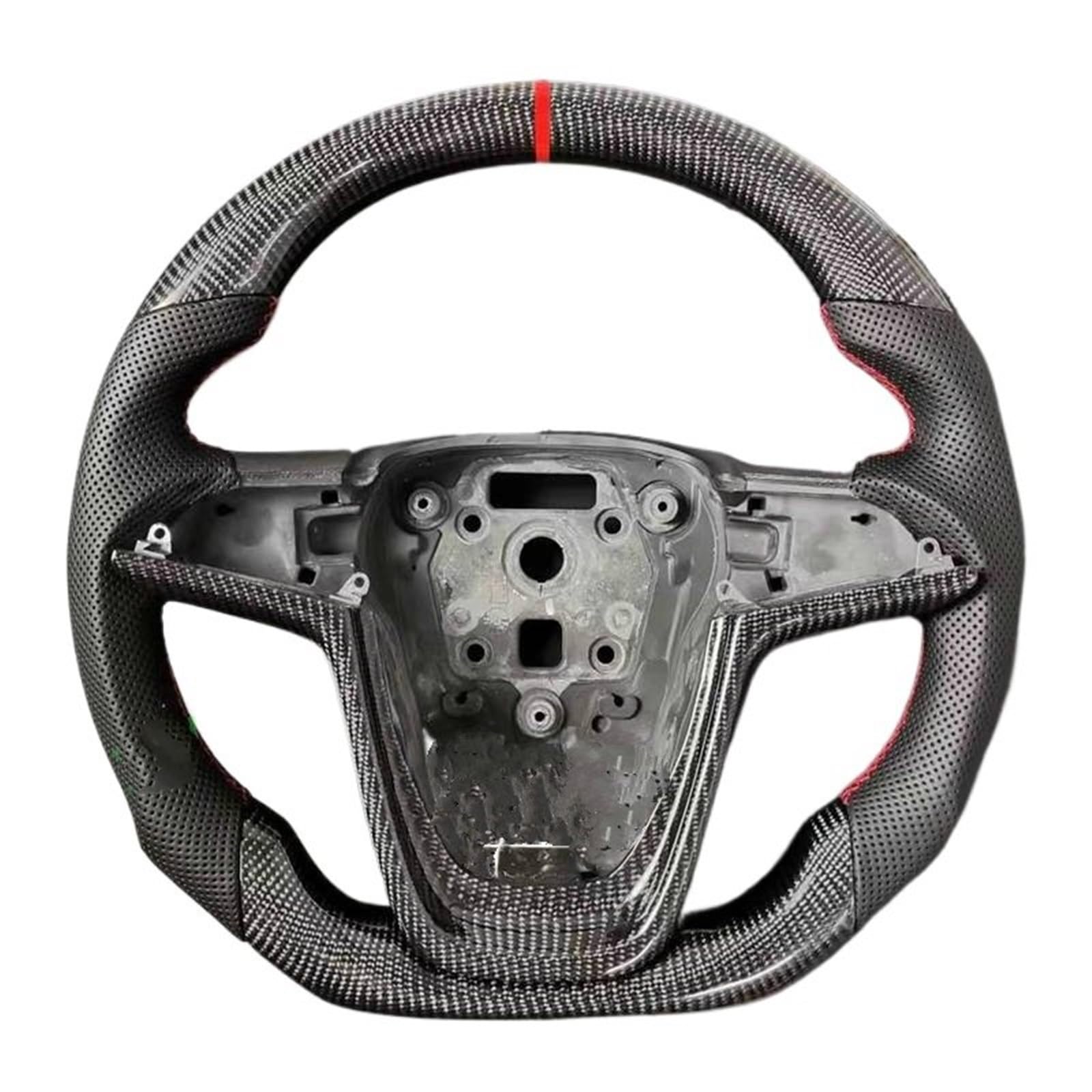 AcarKing Kompatibel Mit Buick Für Encore Für Excelle GT Für Excelle XT, Carbonfaser-Lenkradbaugruppe, Sportlenkrad, Autozubehör Lenkrad Auto(Style 4) von AcarKing