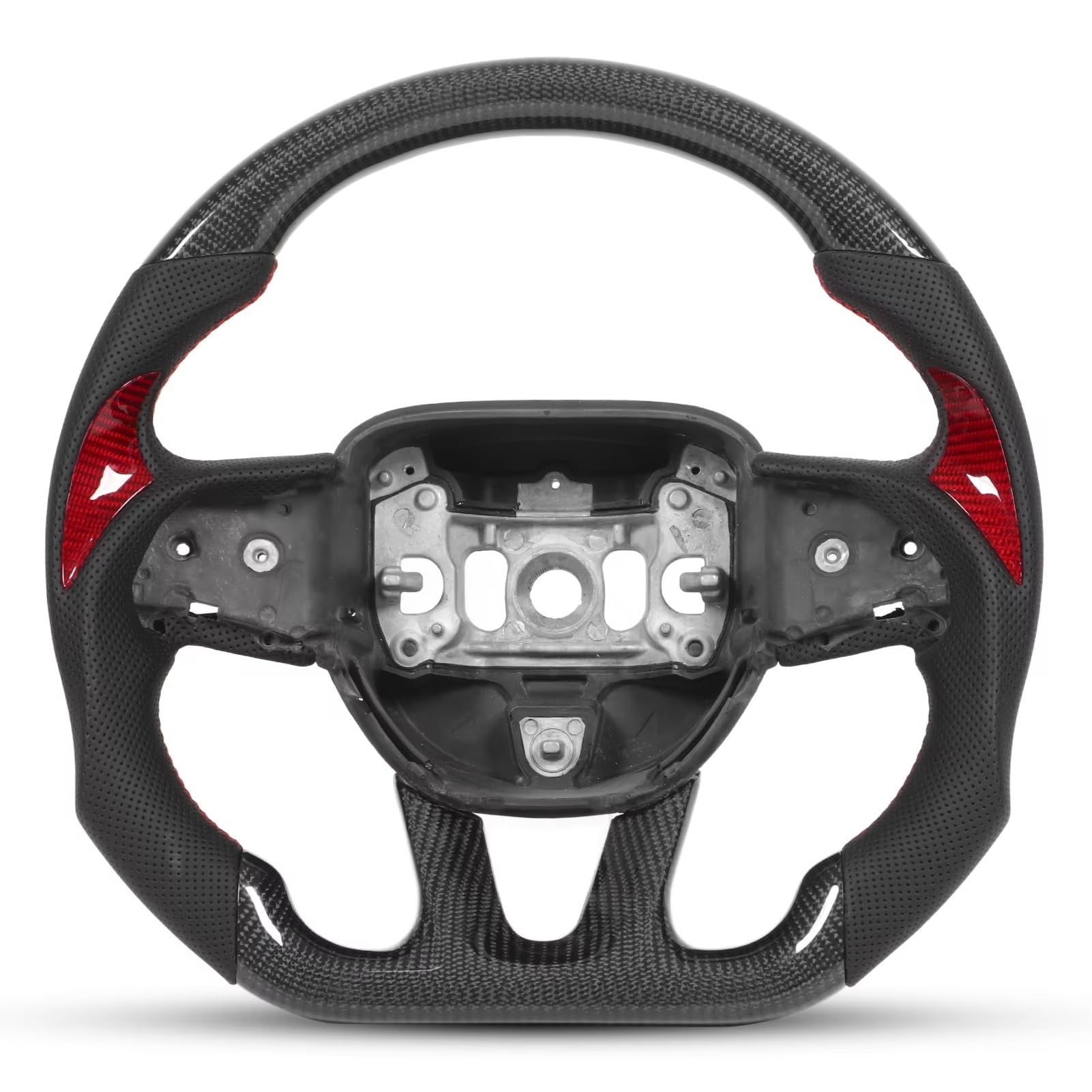 AcarKing Kompatibel Mit Dodge Für Challenger Für Charger Für SRT Für Hellcat 2015 2016 2017 2018 2019 2020 2021 Lenkradersatz-Innenteile Lenkrad Auto AcarKing Kompatibel Mit Dodge Für Challenger Für Charger Für SRT Für Hellcat 2015 2016 2017 2018 2019 2020 2021 Lenkradersatz-Innenteile Lenkrad Auto von AcarKing